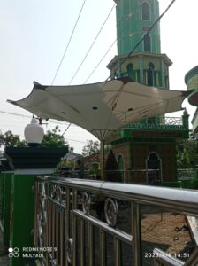 Atap membrane masjid