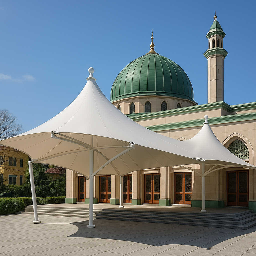 tenda membrane masjid