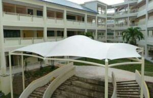 tenda membrane sekolah