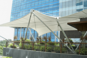 tenda membrane gedung